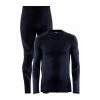 Craft Men's Core Dry Fuseknit Baselayer Set - 2022 -Men's Run Online Store black 18282.1598990445