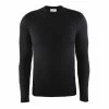 Craft Men's Warm Baselayer Crewneck - 2017 -Men's Run Online Store black 23765.1473259144